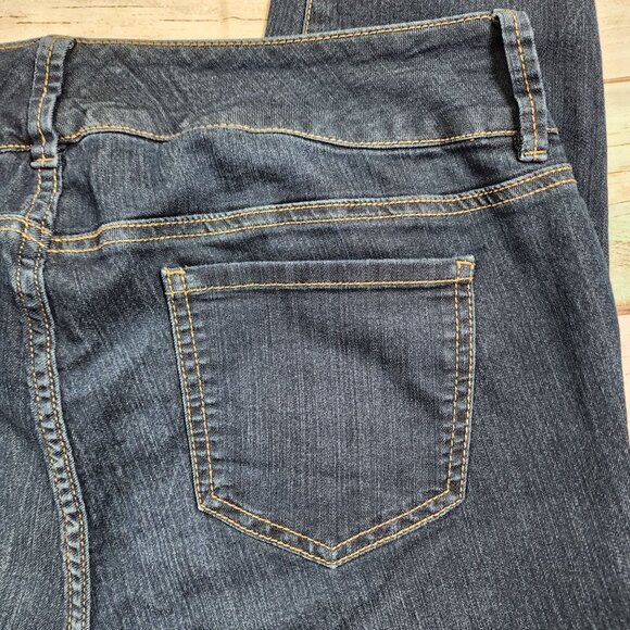 Torrid Denim Womens Button-Fly Skinny Jeans Size 16R Cotton & Rayon Blend - Picture 7 of 11
